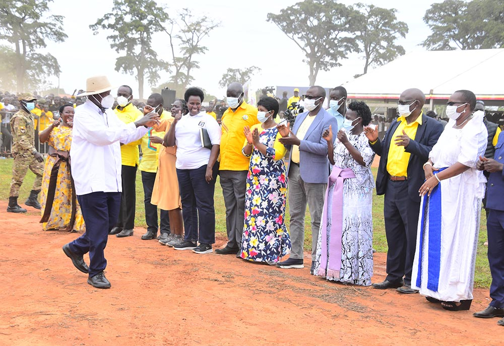 President Museveni Pledges Continued Support For Parish Development President Museveni Pledges Continued Support For Parish Development